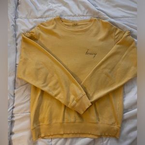 Brandy Melville/John Galt honey crewneck